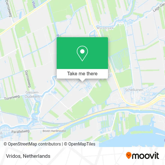 Vridos map
