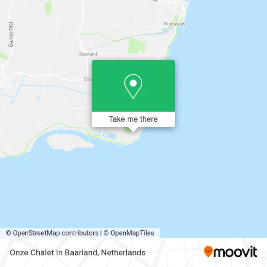 Onze Chalet In Baarland map