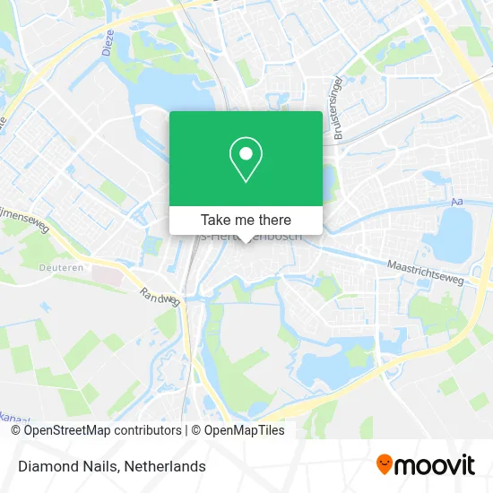 Diamond Nails map