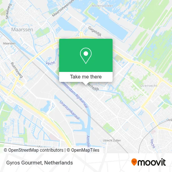 Gyros Gourmet map