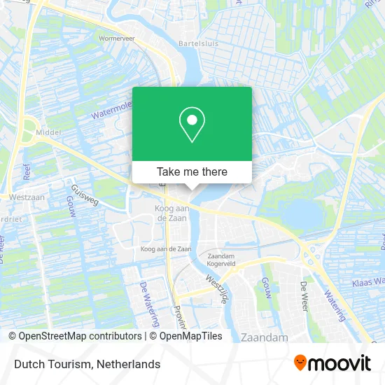 Dutch Tourism map