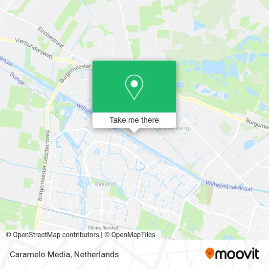 Caramelo Media map