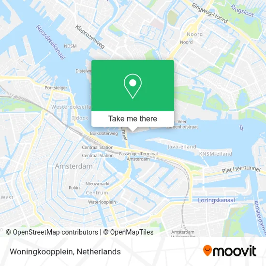 Woningkoopplein map