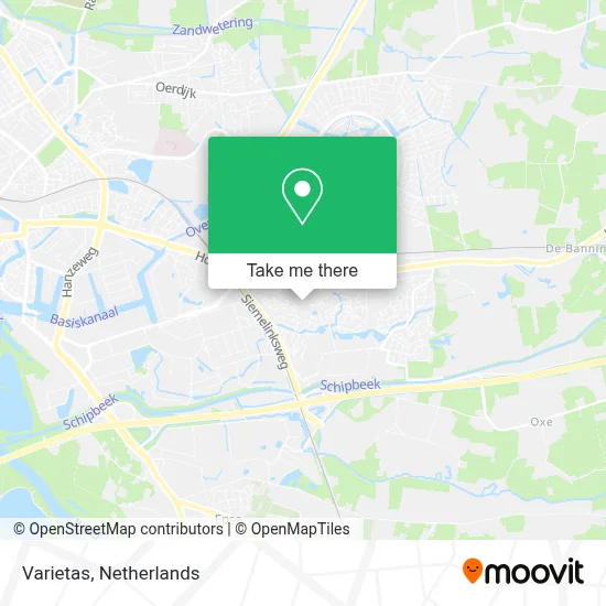 Varietas map