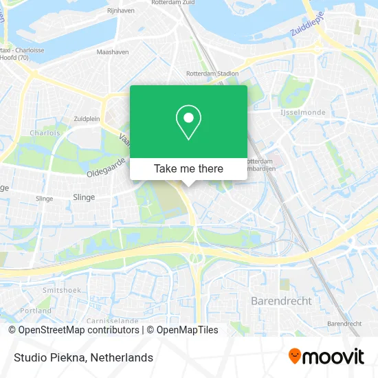 Studio Piekna map