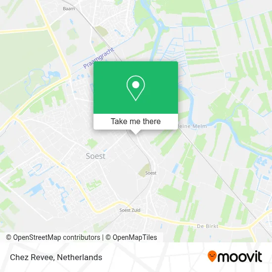 Chez Revee map