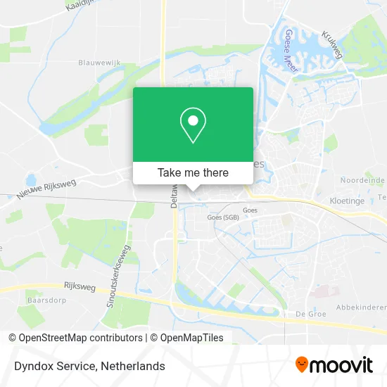Dyndox Service map