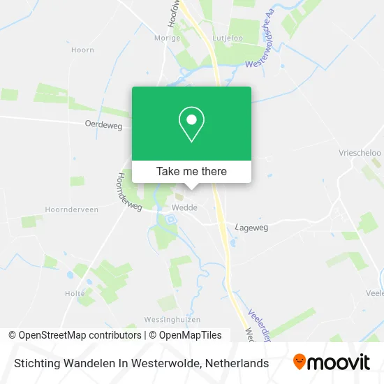 Stichting Wandelen In Westerwolde map