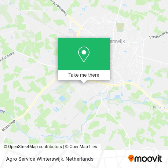 Agro Service Winterswijk map