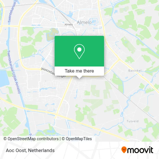 Aoc Oost map