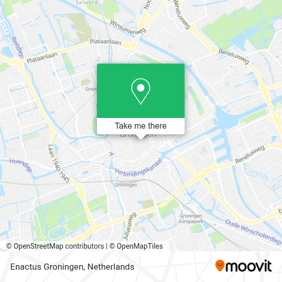 Enactus Groningen map
