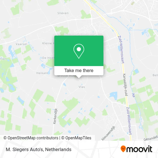 M. Slegers Auto's map