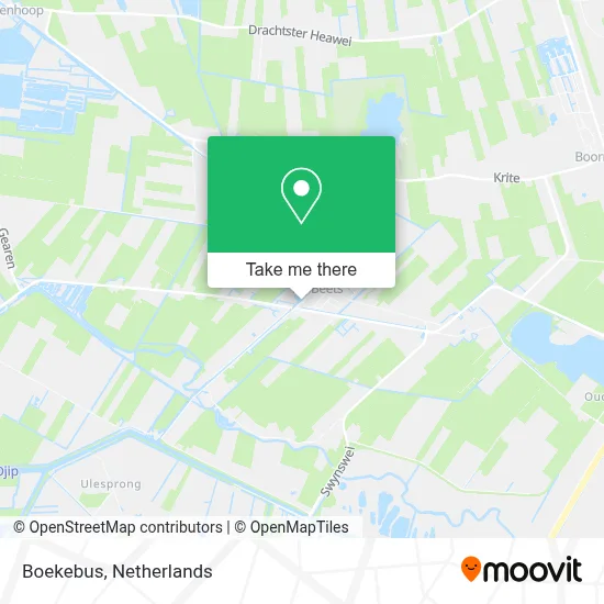 Boekebus map