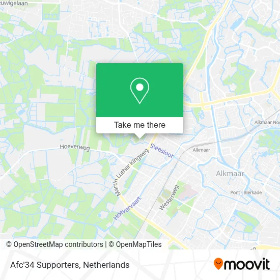 Afc'34 Supporters map