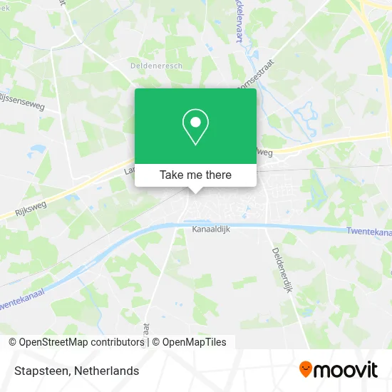 Stapsteen map