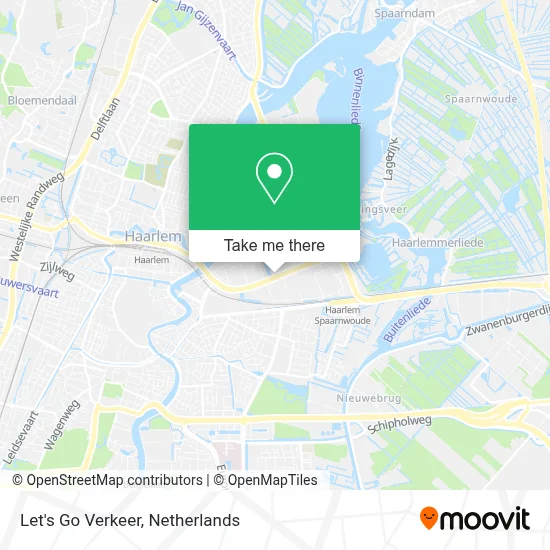 Let's Go Verkeer map