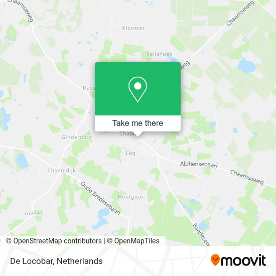 De Locobar map