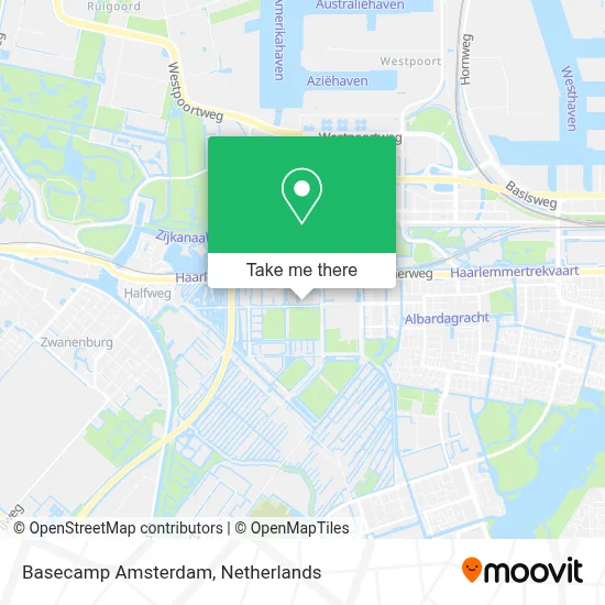 Basecamp Amsterdam map