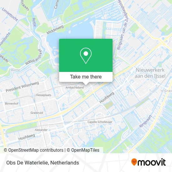 Obs De Waterlelie map