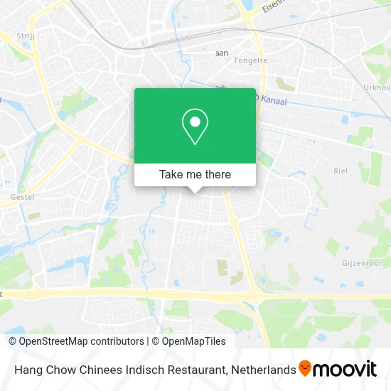 Hang Chow Chinees Indisch Restaurant map