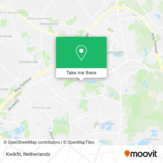 Kwikfit map