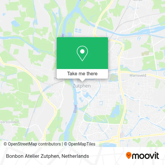 Bonbon Atelier Zutphen map