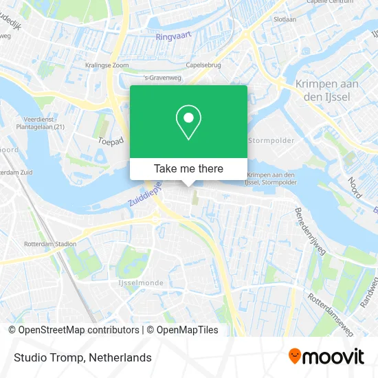 Studio Tromp map
