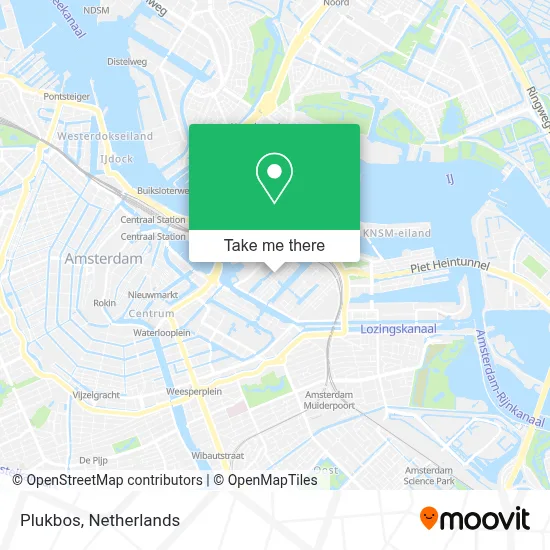 Plukbos map