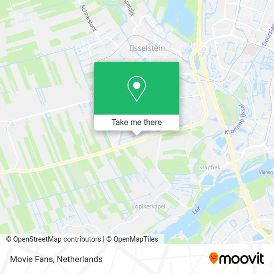 Movie Fans map