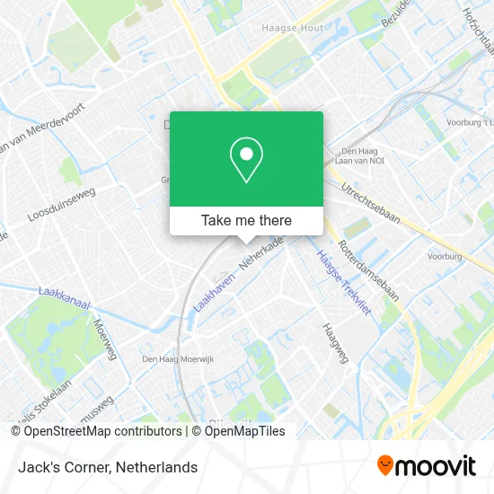 Jack's Corner map