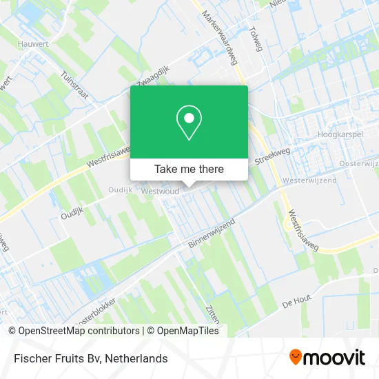 Fischer Fruits Bv map