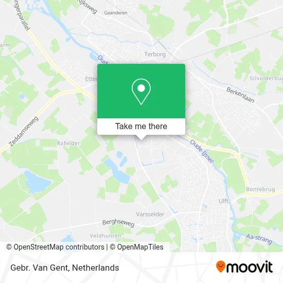 Gebr. Van Gent map