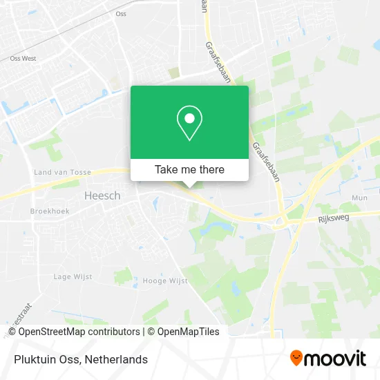Pluktuin Oss map