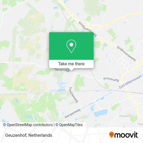 Geuzenhof map