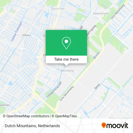 Dutch Mountains map