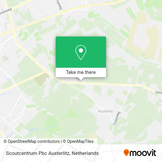 Scoutcentrum Pbc Austerlitz map