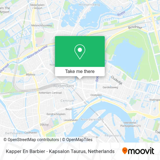 Kapper En Barbier - Kapsalon Taurus map