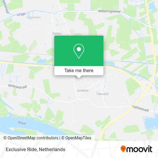 Exclusive Ride map