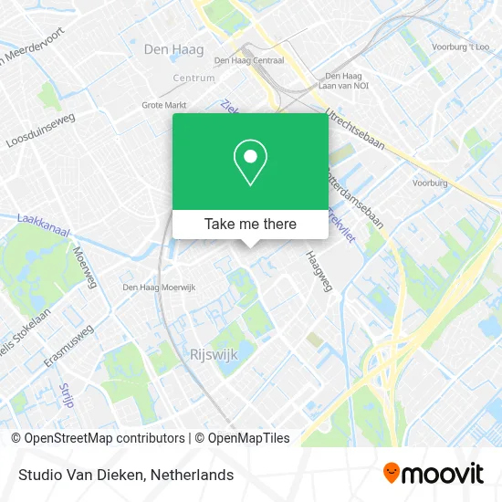 Studio Van Dieken map