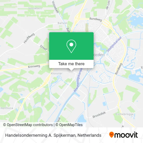 Handelsonderneming A. Spijkerman map