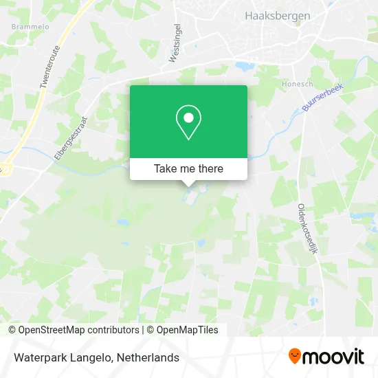 Waterpark Langelo map