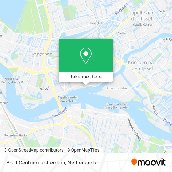 Boot Centrum Rotterdam Karte