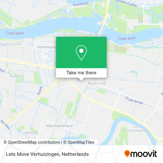 Lets Move Verhuizingen map