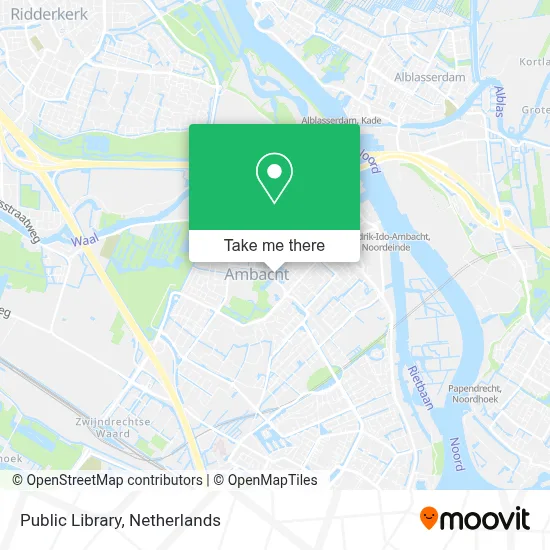 Openbare Bibliotheek map