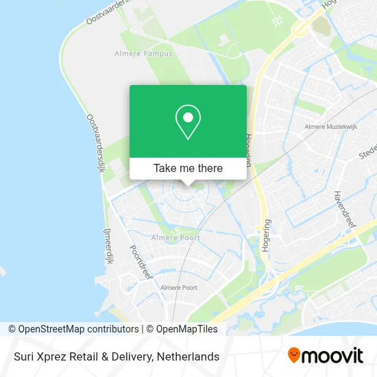Suri Xprez Retail & Delivery map