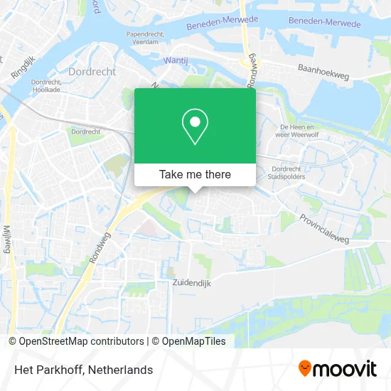 Het Parkhoff map