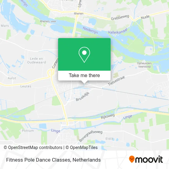 Fitness Pole Dance Classes map