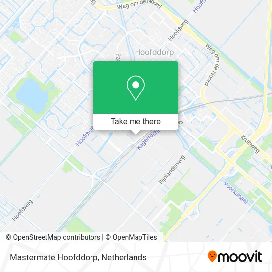 Mastermate Hoofddorp map