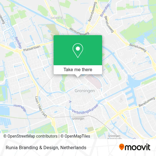 Runia Branding & Design map
