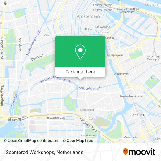 Scentered Workshops map